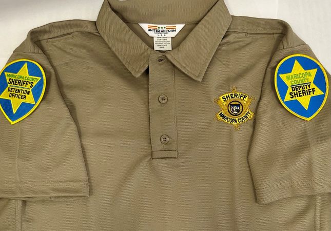 MARICOPA COUNTY SHERIFF'S OFFICE (MCSO) SHORT SLEEVE POLO - MEN'S.
